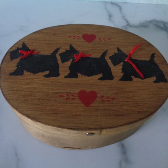 Vintage Scottish Terrier Nesting Boxes, S/3 - Picture 2 of 5